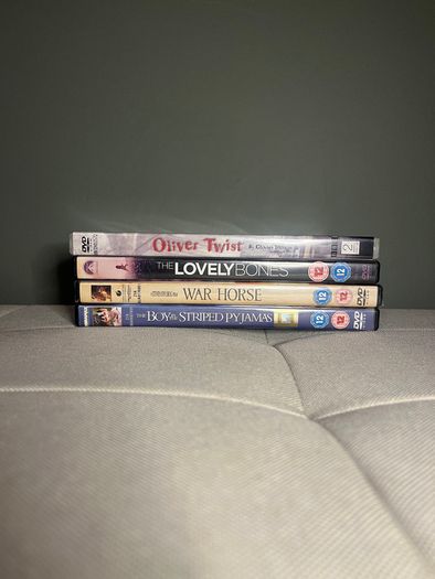 Drama DVD Bundle War Horse The Lovely Bones Oliver Twist 4 Films