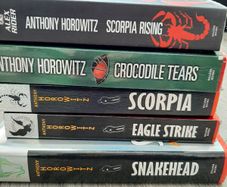 5 x Anthony Horowitz books