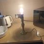 Brass Style Table Lamp Without  Shade.  New Image 2