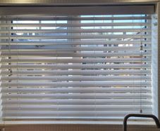 White Venetian Blind
