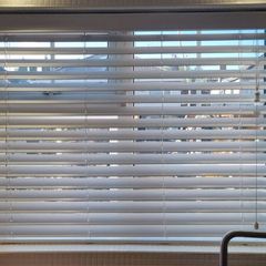 White Venetian Blind