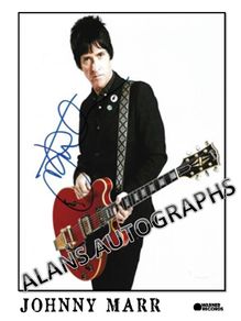 Johnny Marr Autograph