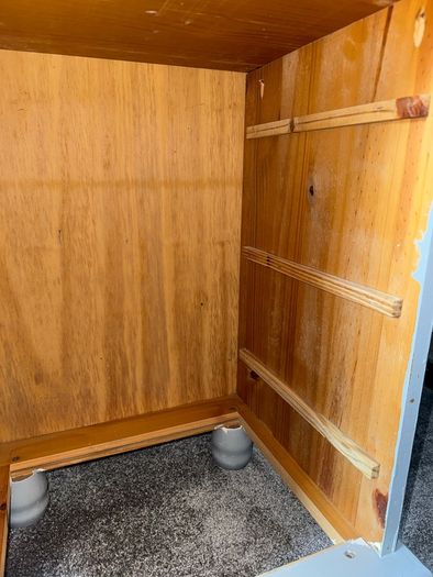 Solid Wood 3 Drawer Bedside Locker