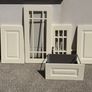 Cream Shaker Kitchen Cabinet Doors & Hardware Image 2