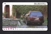 Japan 50 unit Subaru Legacy The Sensible Grand Touring. Legacy Touring Wagon TNT Phonecard