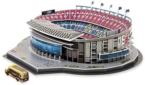 3D Replica Official Barcelona Camp Nou Stadium 3D Puzzle Football Club Easyfit Model Spain Brand New Sealed