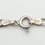 Vintage 925 Sterling Silver Figaro Chain Image 6