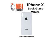iPhone X 10 Back Glass Replacement Rear Battery Cover with Adhesive White