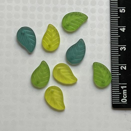 Beads leaves jewellery making crafts