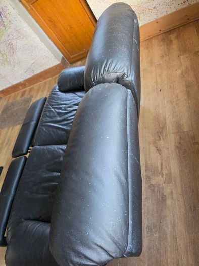 Leather sofas