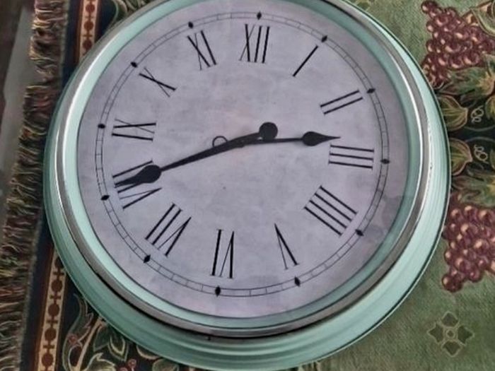 23 inch wide extra Large metal wall Clock