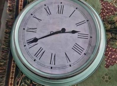 23 inch wide extra Large metal wall Clock
