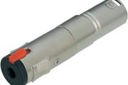 3 pin XLR male to 1/4" jack female adaptor