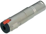 main image for ad 3 pin XLR male to 1/4" jack female adaptor