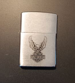 Genuine Zippo Lighter Harley Davidson Logo