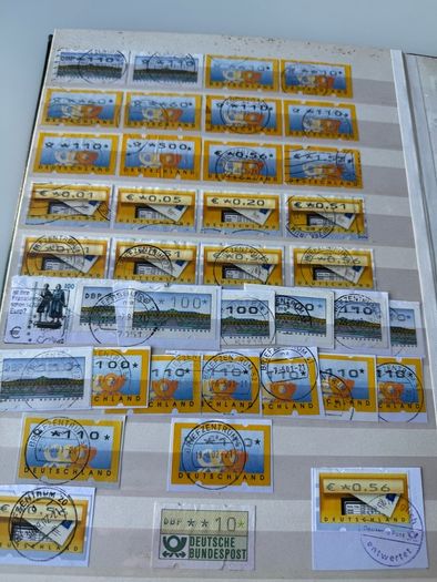 GERMANY collection in stamp album