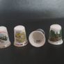 Bone China Thimbles Ships& Trains Themed Image 2