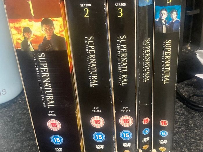 Supernatural: Seasons 1-5 Bundle (DVD) Box Sets