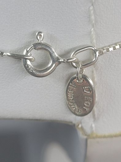 Silver 925 Necklace And Pendant With Moissanit