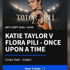 Katie Taylor, Croke Park , Lower Cusac Stand