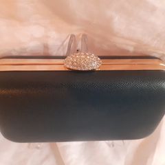 Made in Italy Green Clutch Bag.