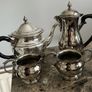 silver plated teaset Image 7