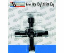 4 Way Meter Box Key Utility Key