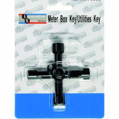 4 Way Meter Box Key Utility Key