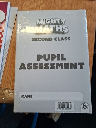 Mighty Maths  Pupils Book & Assessment Book Set 2nd Class