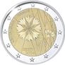 Estonia 2 Euro Commemorative Coin 2024 - Cornflower. BU. Coincard. Image 2