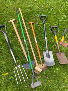 Set of garden tools