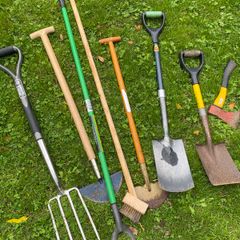 Set of garden tools