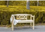 Decorative Outdoor and Indoor 2 Seater Wooden Garden Bench