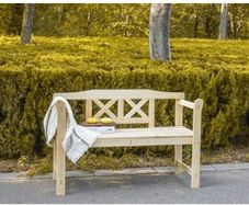 Decorative Outdoor and Indoor 2 Seater Wooden Garden Bench