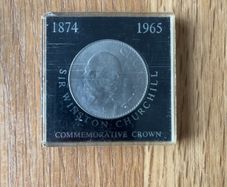 Sir Winston Churchill Commemorative Crown 1965