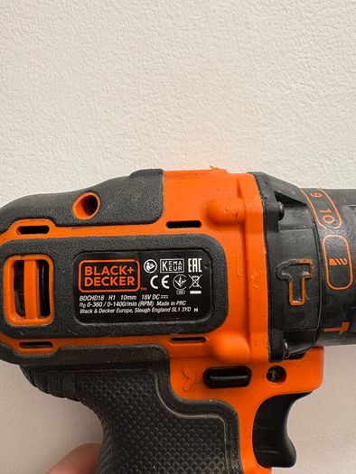 BLACK+DECKER 18V Cordless Hammer Dril
