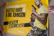 Central Intelligence movie poster - double sided