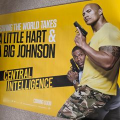 Central Intelligence movie poster - double sided