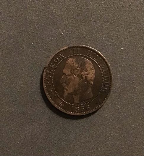 France 1856 Napoleon III 5 Centimes
