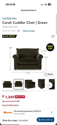 Snuggler chair