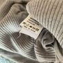 jumper grey v neck jumper m/l adjustable front detail Image 8