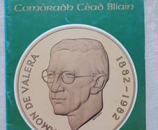 Eamon De Valera.  1882-1982.