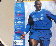 chelsea match programme  nov 2000