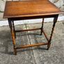 Beautiful oak hall table with twisted legs Image 2