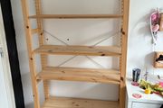 Solid pine open shelving unit IVAR