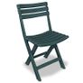 3 Piece Folding Bistro Set Plastic Green Image 3