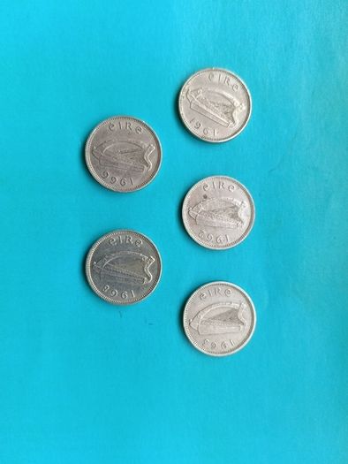 Irish 6 pence coins date run
