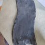 LOVELY Natural Slate Serving Tray Chrome Antler Handles Image 9
