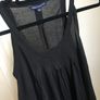New No Tags - French connection black cotton tank top XS Image 3