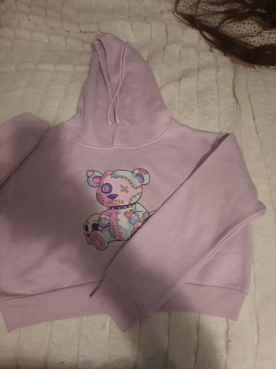 NEW lilac teddy hoody
